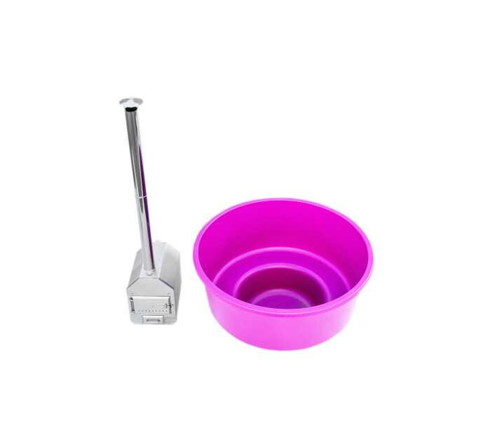 Kylpytynnyrin rakennussarja tumma pinkki image