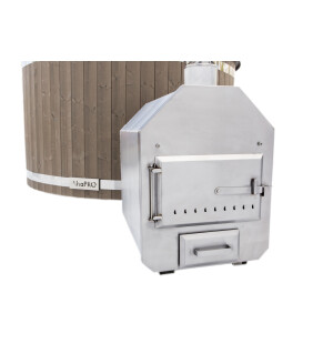 Utvändig kamin för badtunna 35 kW image